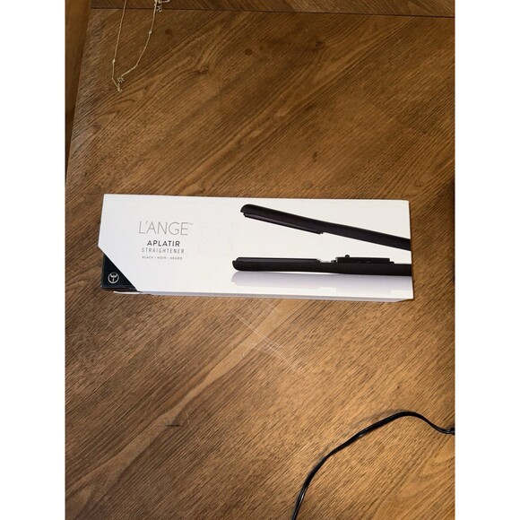 L'ANGE Lange Hair Aplatir Straightener Flat Iron Black - Picture 2 of 4